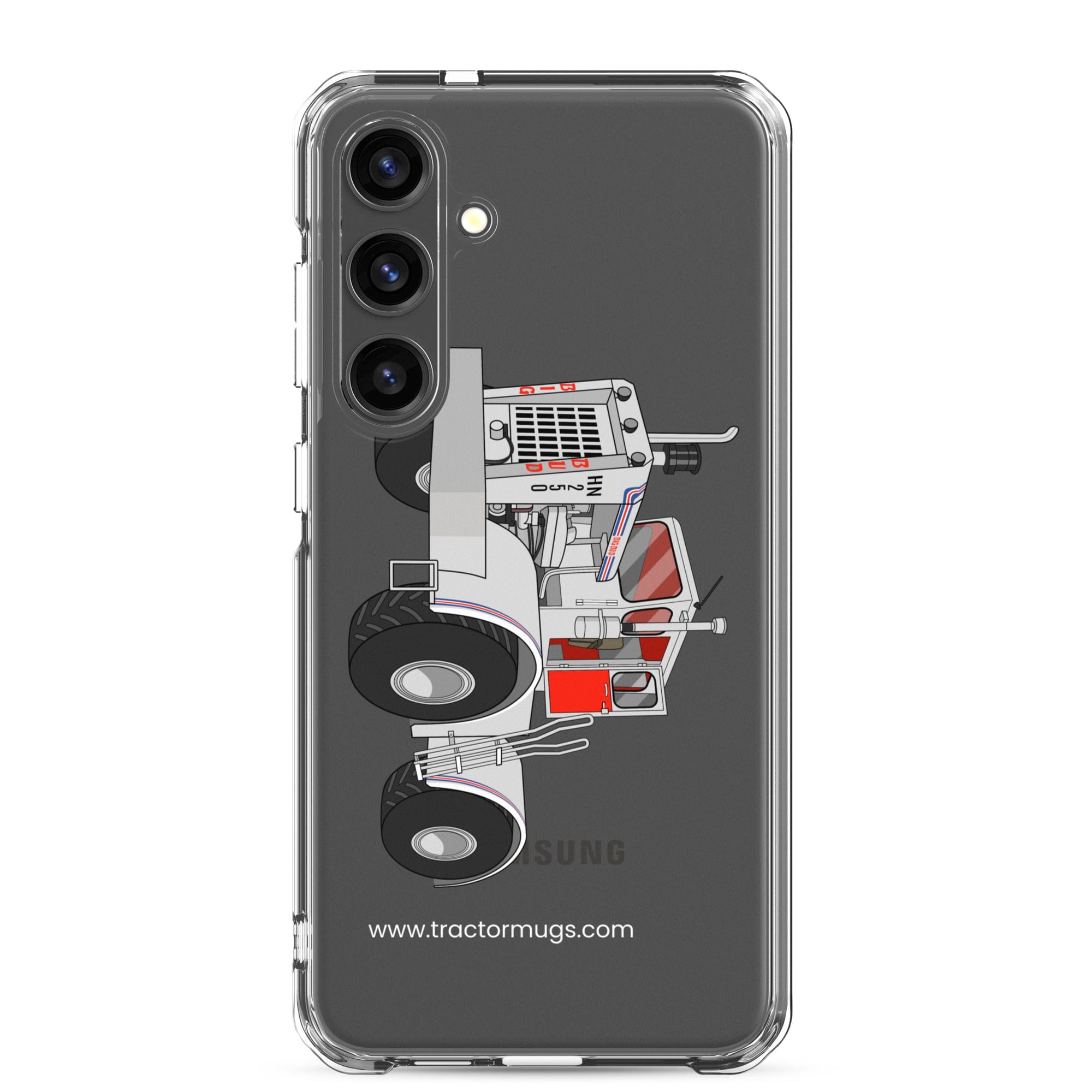 The Tractor Mugs Store Samsung Galaxy S24 Plus Big Bud Tractor | Clear Case for Samsung® Quality Farmers Merch