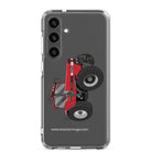 The Tractor Mugs Store Samsung Galaxy S24 Plus Case IH 7250 | Clear Case for Samsung® Quality Farmers Merch