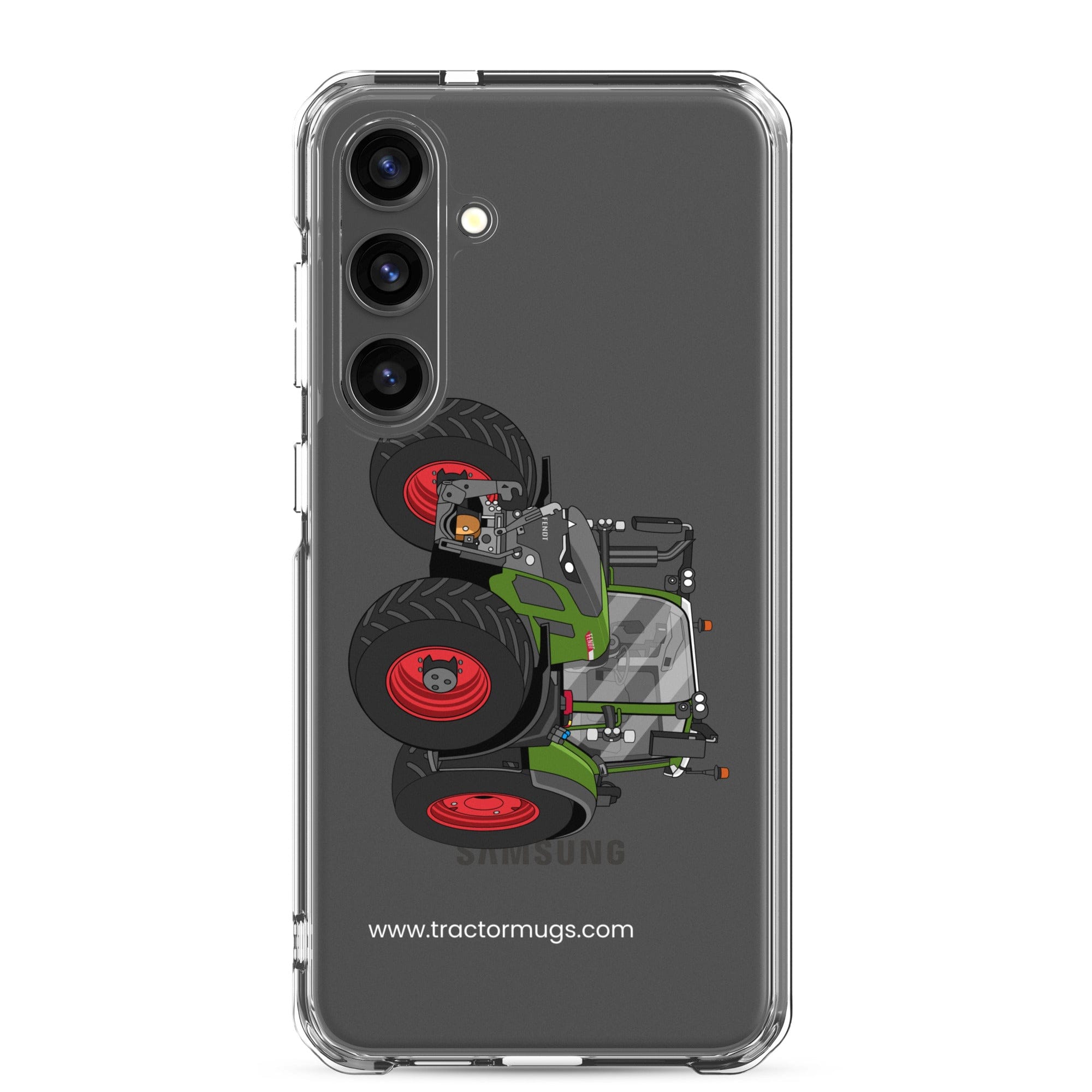 The Tractor Mugs Store Samsung Galaxy S24 Plus Fendt 620 Vario | Clear Case for Samsung® Quality Farmers Merch