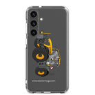 The Tractor Mugs Store Samsung Galaxy S24 Plus JCB Fastrac 4220 Icon | Clear Case for Samsung® Quality Farmers Merch