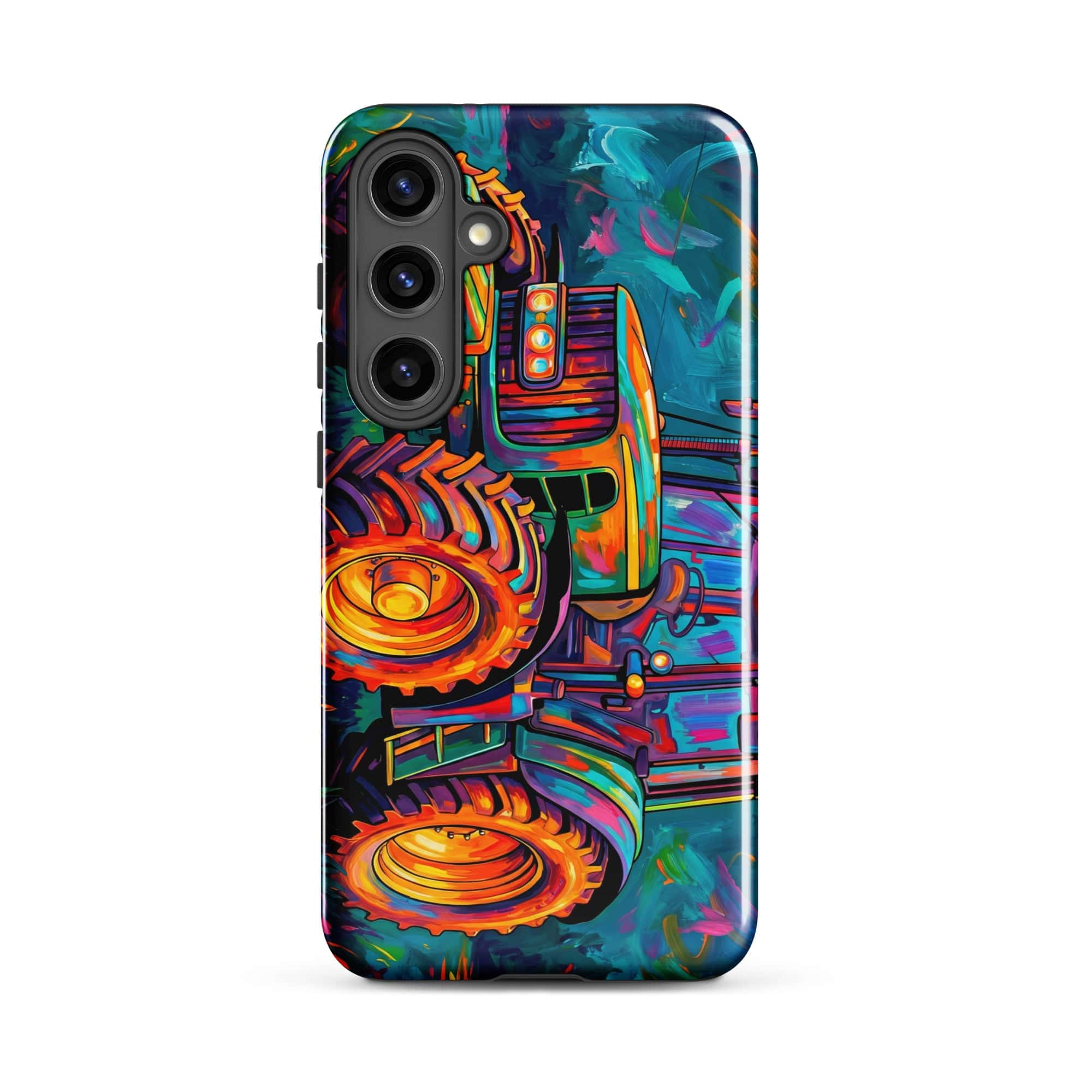 The Tractor Mugs Store Samsung Galaxy S24 Plus John Deere 6930 | Splash Art Tough case for Samsung® Quality Farmers Merch