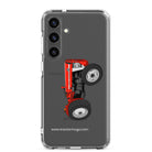 The Tractor Mugs Store Samsung Galaxy S24 Plus Massey Ferguson 135  |  Clear Case for Samsung® Quality Farmers Merch