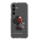 The Tractor Mugs Store Samsung Galaxy S24 Plus McCormick X5 120 | Clear Case for Samsung® Quality Farmers Merch