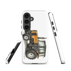 The Tractor Mugs Store Samsung Galaxy S24 Renault 65-32 MX Pencil Sketch | Tough case for Samsung® Quality Farmers Merch