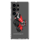 The Tractor Mugs Store Samsung Galaxy S24 Ultra Case IH Quadtrac 715 | Clear Case for Samsung® Quality Farmers Merch