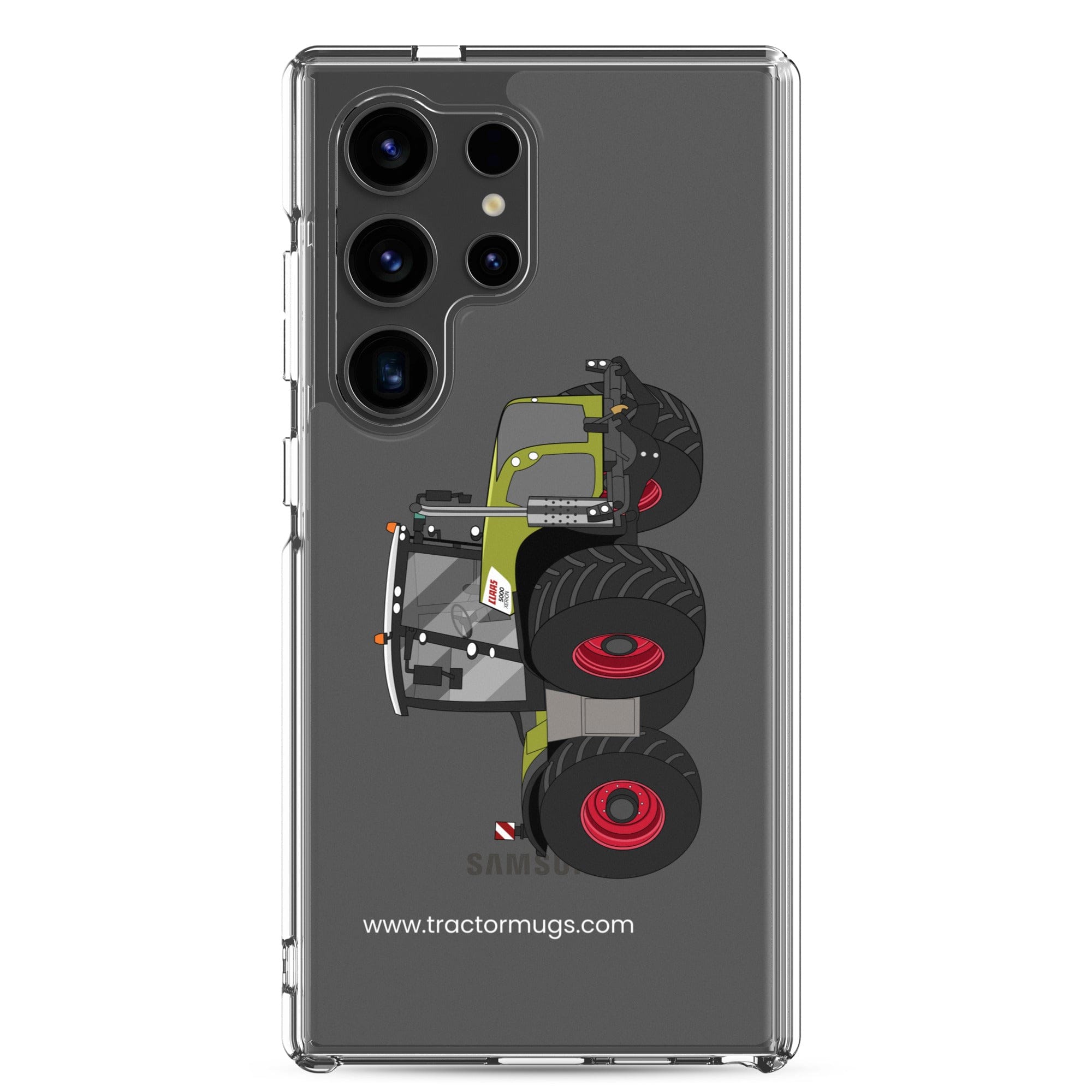 The Tractor Mugs Store Samsung Galaxy S24 Ultra Class Xerion 5000 | Clear Case for Samsung® Quality Farmers Merch