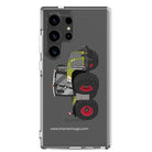 The Tractor Mugs Store Samsung Galaxy S24 Ultra Class Xerion 5000 Tractor VC | Clear Case for Samsung® Quality Farmers Merch