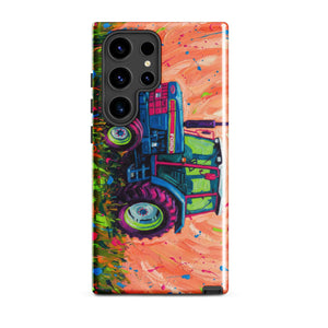 The Tractor Mugs Store Samsung Galaxy S24 Ultra Ford 6640 Splash Art | Tough case for Samsung® Quality Farmers Merch