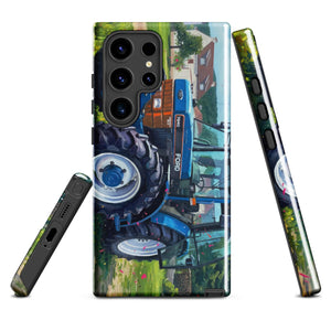 The Tractor Mugs Store Samsung Galaxy S24 Ultra Ford 7840 Splash Art | Tough case for Samsung® Quality Farmers Merch