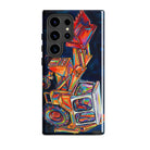 The Tractor Mugs Store Samsung Galaxy S24 Ultra JCB 3C II | Splash Art Tough case for Samsung® Quality Farmers Merch