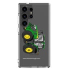 The Tractor Mugs Store Samsung Galaxy S24 Ultra John Deere 7R 350 Auto Power | Clear Case for Samsung® Quality Farmers Merch