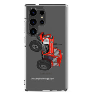 The Tractor Mugs Store Samsung Galaxy S24 Ultra Massey Ferguson 168   |  Clear Case for Samsung® Quality Farmers Merch