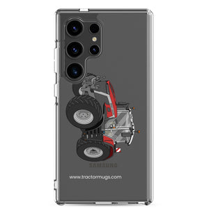 The Tractor Mugs Store Samsung Galaxy S24 Ultra Massey Ferguson 9X | Clear Case for Samsung® Quality Farmers Merch
