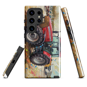 The Tractor Mugs Store Samsung Galaxy S24 Ultra McCormick MTX 150 Signature Edition Splash Art | Tough case for Samsung® Quality Farmers Merch