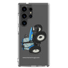 The Tractor Mugs Store Samsung Galaxy S24 Ultra New Holland TM 140 | Clear Case for Samsung® Quality Farmers Merch