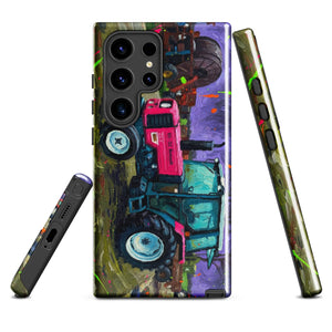 The Tractor Mugs Store Samsung Galaxy S24 Ultra Renault 65-32 MX Splash Art | Tough case for Samsung® Quality Farmers Merch