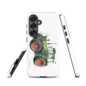 The Tractor Mugs Store Samsung Galaxy S25 Fendt 308 LSA 4WD Watercolor | Tough case for Samsung® Quality Farmers Merch