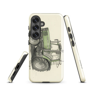 The Tractor Mugs Store Samsung Galaxy S25 Fendt Farmer 308 C Pencil Sketch | Tough case for Samsung® Quality Farmers Merch