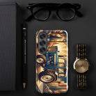 The Tractor Mugs Store Samsung Galaxy S25 Ford 5000 | Art Deco Tough case for Samsung® Quality Farmers Merch