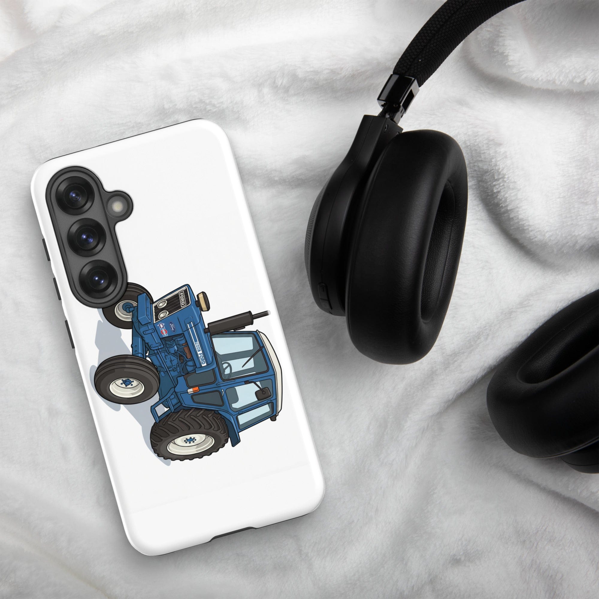 The Tractor Mugs Store Samsung Galaxy S25 Ford 7600 | Tough case for Samsung® Quality Farmers Merch