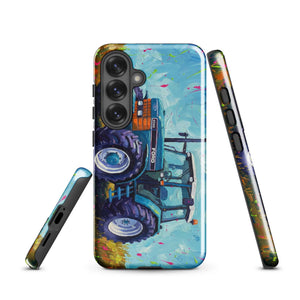The Tractor Mugs Store Samsung Galaxy S25 Ford 8340 Splash Art | Tough case for Samsung® Quality Farmers Merch