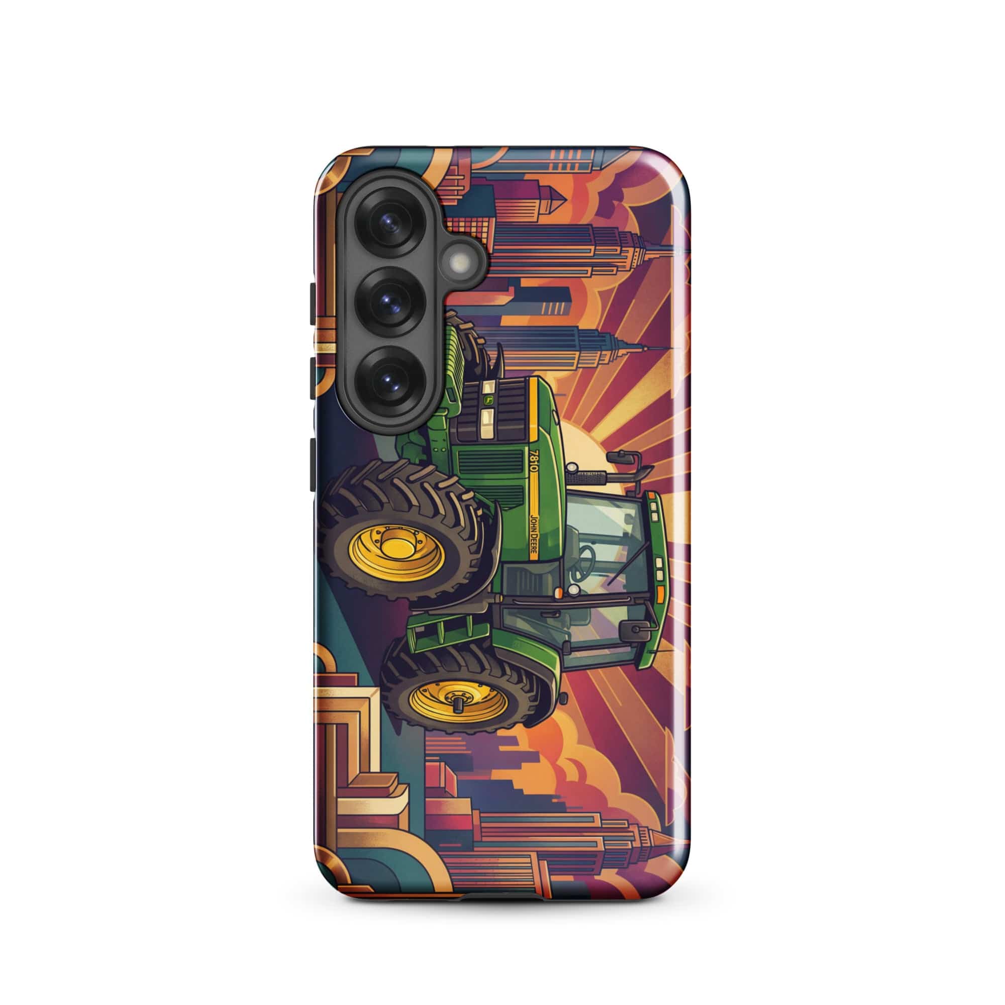 The Tractor Mugs Store Samsung Galaxy S25 John Deere 7810 | Art Deco Tough case for Samsung® Quality Farmers Merch