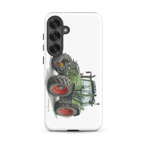 The Tractor Mugs Store Samsung Galaxy S25 Plus Fendt Favorit 818 Watercolor | Tough case for Samsung® Quality Farmers Merch