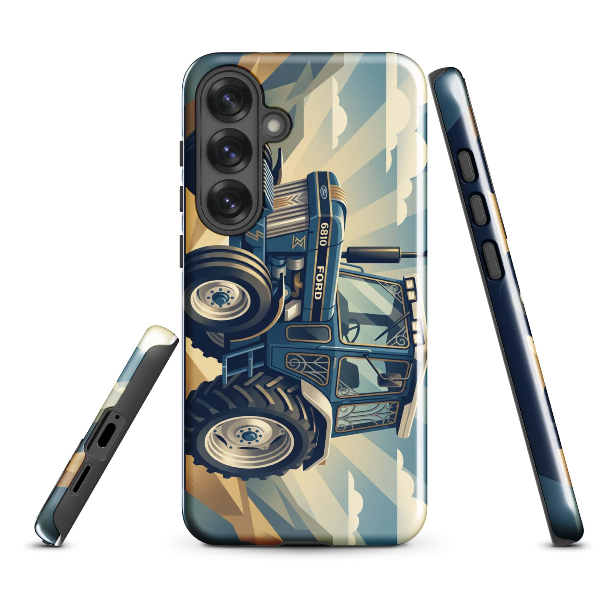 The Tractor Mugs Store Samsung Galaxy S25 Plus Ford 6810 2WD | Art Deco Tough case for Samsung® Quality Farmers Merch