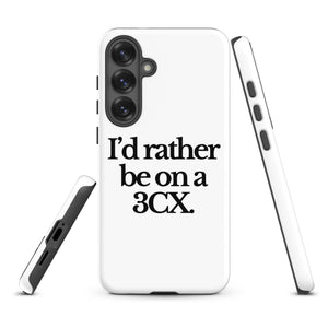 The Tractor Mugs Store Samsung Galaxy S25 Plus I'D RATHER BE ON A 3CX | Tough case for Samsung® Quality Farmers Merch