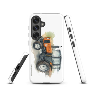 The Tractor Mugs Store Samsung Galaxy S25 Renault 65-32 MX Watercolor | Tough case for Samsung® Quality Farmers Merch
