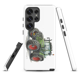 The Tractor Mugs Store Samsung Galaxy S25 Ultra Fendt Favorit 818 Watercolor | Tough case for Samsung® Quality Farmers Merch