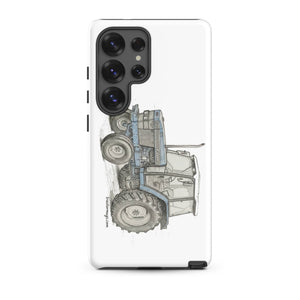 The Tractor Mugs Store Samsung Galaxy S25 Ultra Ford 6640 Pencil Sketch | Tough case for Samsung® Quality Farmers Merch