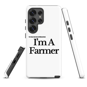 The Tractor Mugs Store Samsung Galaxy S25 Ultra I'M A FARMER | Tough case for Samsung® Quality Farmers Merch