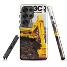 The Tractor Mugs Store Samsung Galaxy S25 Ultra JCB 3C II Advert | Tough case for Samsung® Quality Farmers Merch