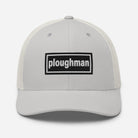 The Tractor Mugs Store Silver Oasis Style Retro Ploughman | Trucker Cap Quality Farmers Merch