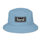 The Tractor Mugs Store Slate Blue Oasis Style Ford | Organic bucket hat Quality Farmers Merch