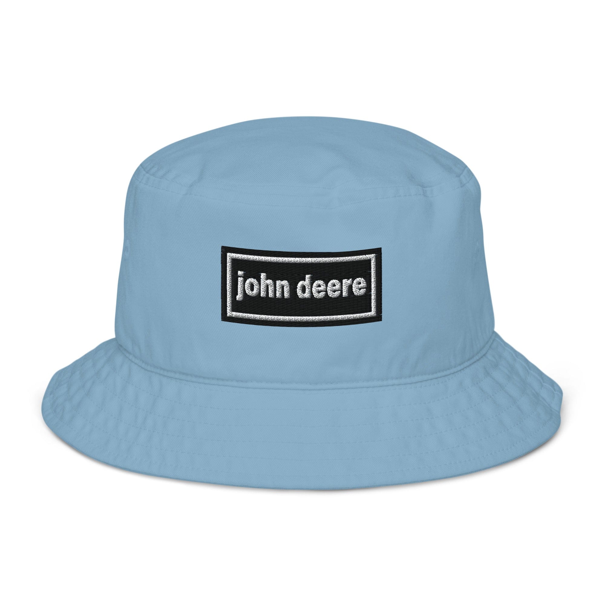 The Tractor Mugs Store Slate Blue Oasis Style John Deere | Organic bucket hat Quality Farmers Merch