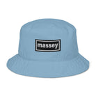 The Tractor Mugs Store Slate Blue Oasis Style Massey | Organic bucket hat Quality Farmers Merch