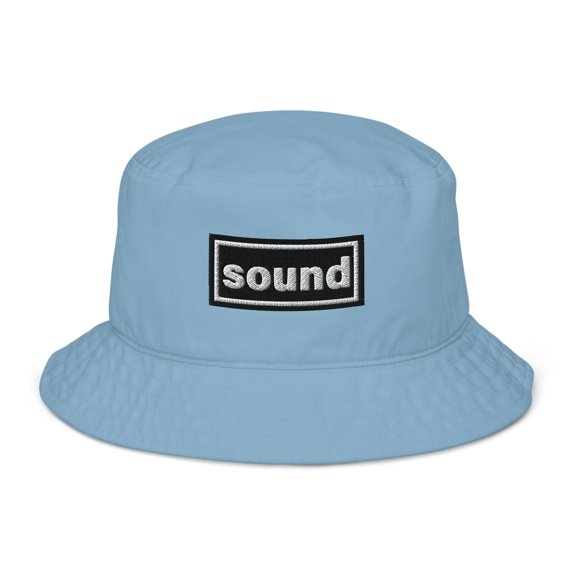 The Tractor Mugs Store Slate Blue Oasis Style Sound | Organic bucket hat Quality Farmers Merch