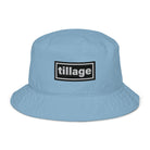 The Tractor Mugs Store Slate Blue Oasis Style Tillage | Organic bucket hat Quality Farmers Merch