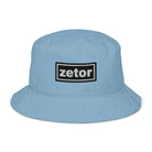 The Tractor Mugs Store Slate Blue Oasis Style Zetor | Organic bucket hat Quality Farmers Merch