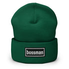 The Tractor Mugs Store Spruce OASIS Style 'Bossman' | Cuffed Beanie Quality Farmers Merch