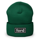 The Tractor Mugs Store Spruce OASIS Style 'Ford' Cuffed Beanie Quality Farmers Merch