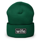 The Tractor Mugs Store Spruce OASIS Style 'Wife' | Cuffed Beanie Quality Farmers Merch