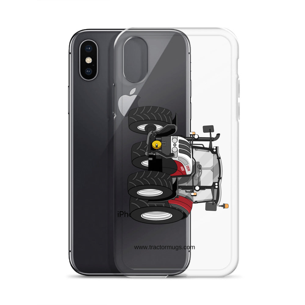 The Tractor Mugs Store Steyr 4120 Plus | Clear Case for iPhone® Quality Farmers Merch