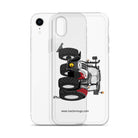 The Tractor Mugs Store Steyr 4120 Plus | Clear Case for iPhone® Quality Farmers Merch