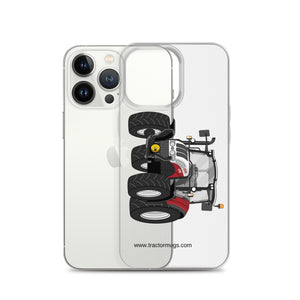 The Tractor Mugs Store Steyr 4120 Plus | Clear Case for iPhone® Quality Farmers Merch