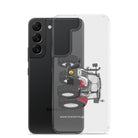 The Tractor Mugs Store Steyr 4120 Plus | Clear Case for Samsung® Quality Farmers Merch