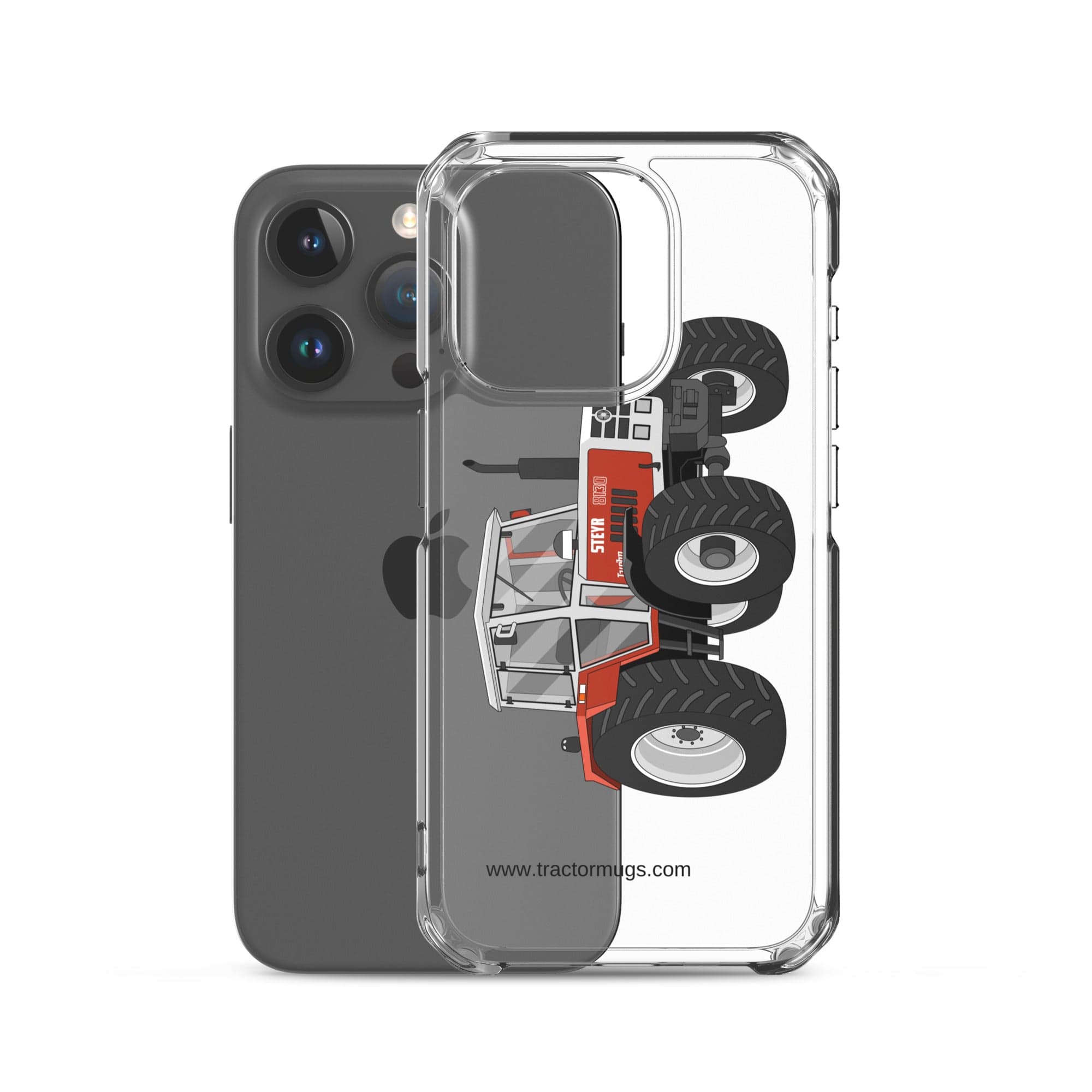 The Tractor Mugs Store Steyr 8130 | Clear Case for iPhone® Quality Farmers Merch