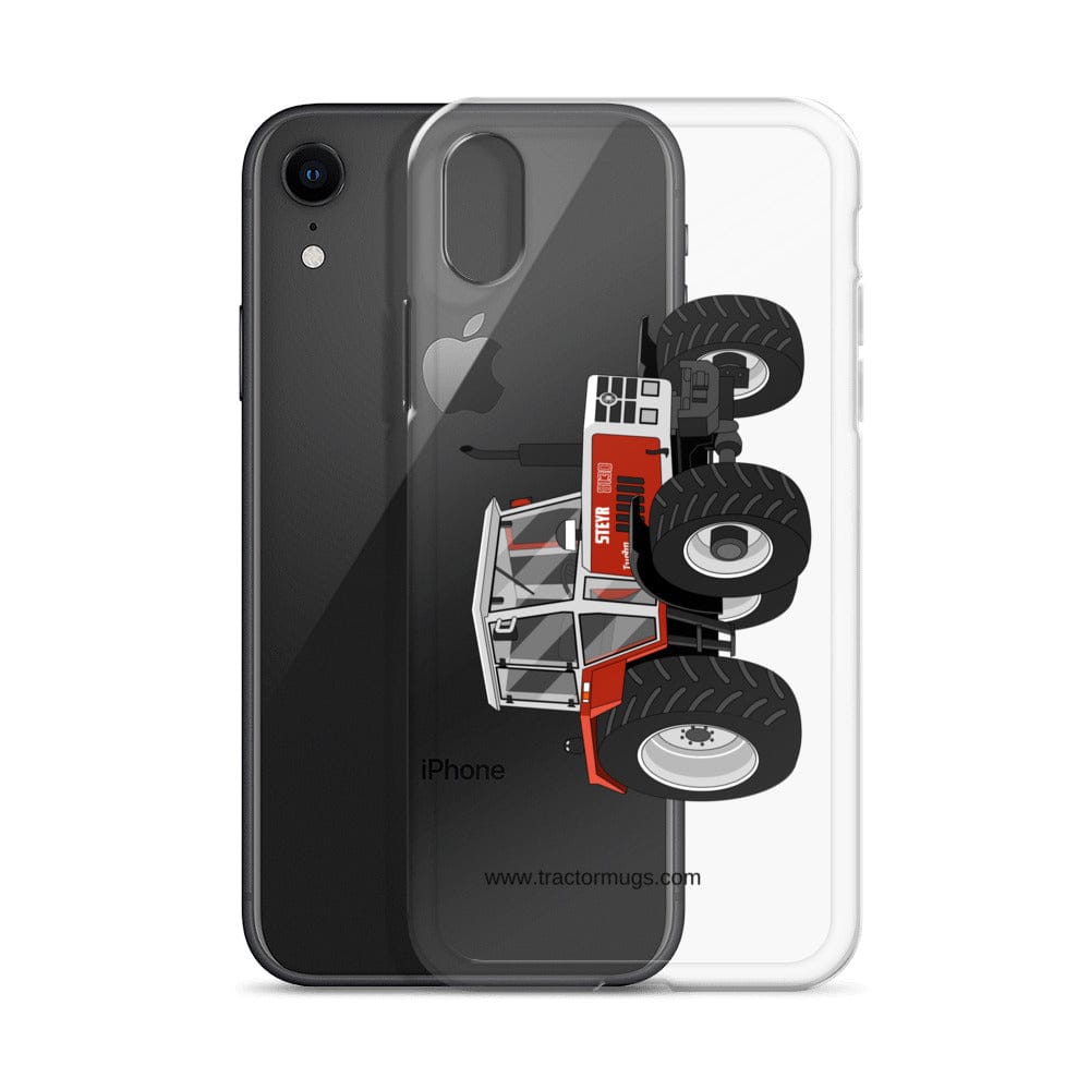 The Tractor Mugs Store Steyr 8130 | Clear Case for iPhone® Quality Farmers Merch